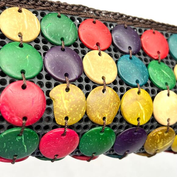 Boho Shell Crochet Wristlet - Picture 7 of 9